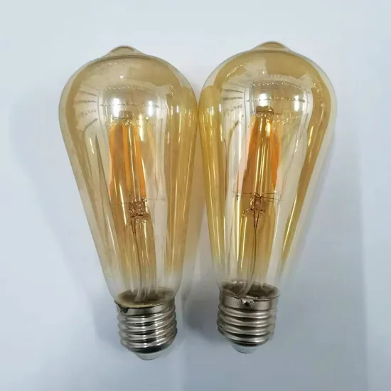 Wholesale Vintage Antique ST64 Amber Clear LED Edison Light Bulb E26 E27 B22