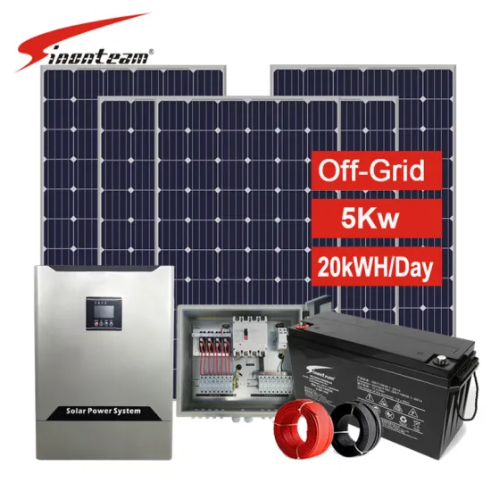 5kW Off Grid Hybrid Solar Energy System with Home Energy Storage