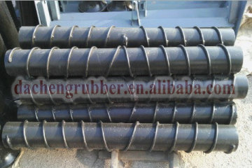 spiral idler/spiral cleaning idler for belt conveyor