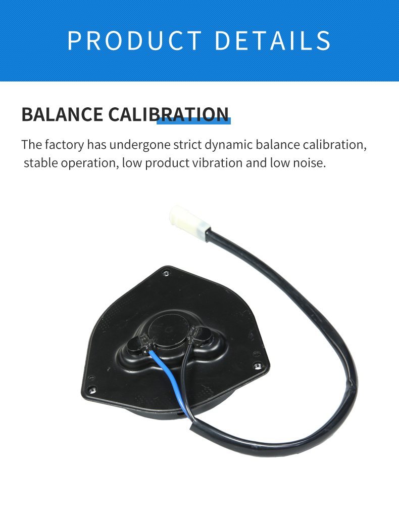 TOYOTA OEM 0650001061 Automobile Radiator cooling fan motor China