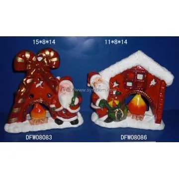 Ceramic Christmas Village House