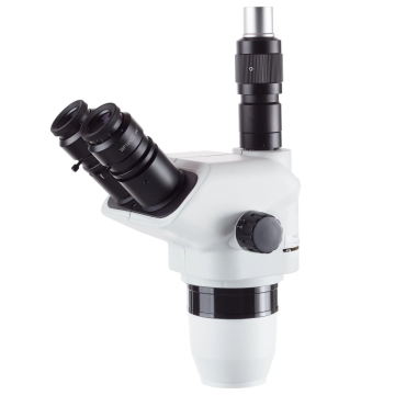 AMSCOPE 6.7x-45x Τριοκαλικό στερεοφωνικό μικροσκόπιο ζουμ
