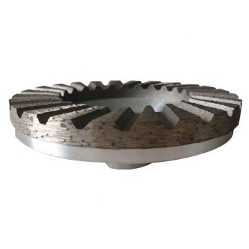 Diamond Turbo Aluminum Grinding Cup Wheel for Efficient Floor Grinding