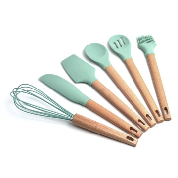 Ensemble de spatules en caoutchouc de qualité alimentaire Yigo - Spatules de gratte-ciel résistant à la chaleur et fouetter