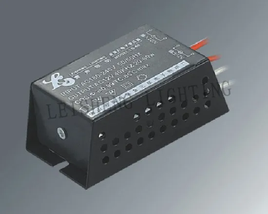 50w Dimmable Electric Halogen Light Fixture, Light Transformer For Exhibition Hall