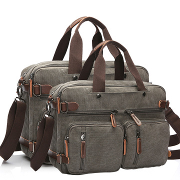 Durable Waterproof Canvas Work Bag Briefcases