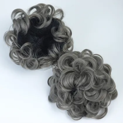 15cm Synthetic Hair Chignon Postiche: Hair Pieces and Bun Accessories
