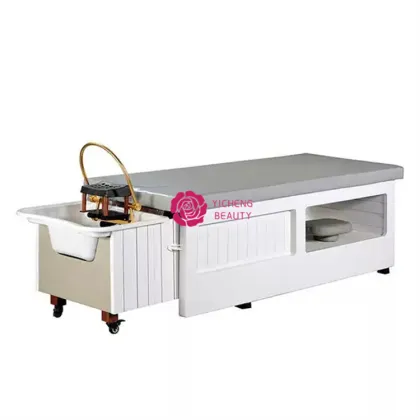 Yicheng Luxury Hair Treatment Washing Bed with Steam Massage and Spa