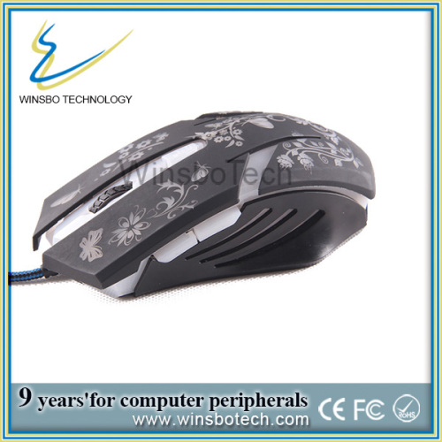 2014 New Arrival High Speed Wired 6D Optical Game Mouse