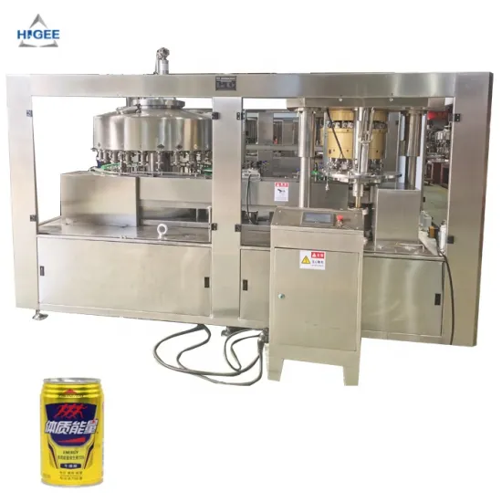 Canned Juice Filling and Seaming Machine for Metal Tin Cans