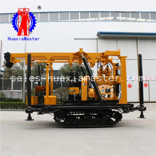 XYD-200 Crawler water well drilling rig,water well drilling rig crawler,crawler-mounted hydraulic water well drilling ri
