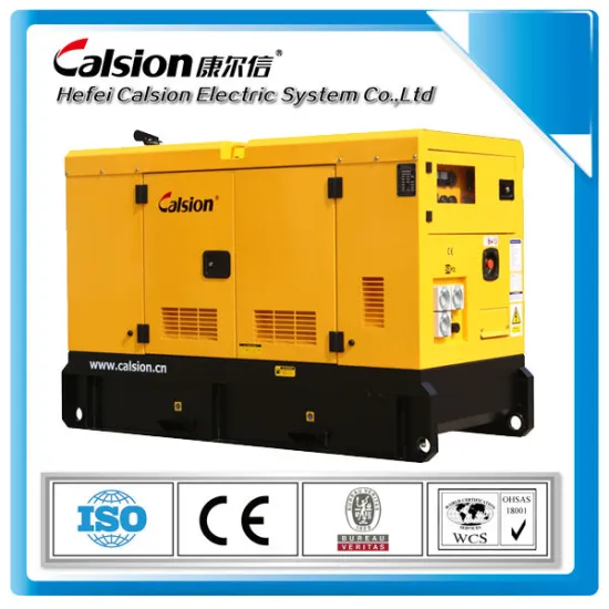 New Design Soundproof Generator Volvo 250KVA