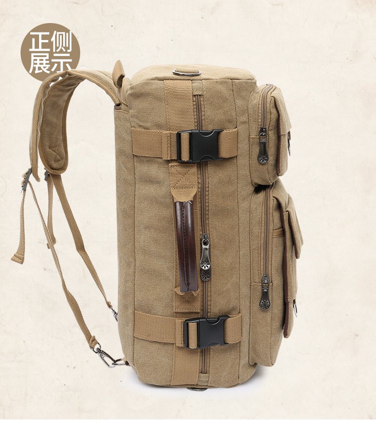  canvas backpack outdoor bag