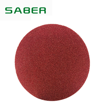 Säbel 5 Zoll No-Loch C-Red Paper Scheibe für Holz, Metall und Bau