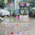 Colorful Flower Butterfly Acrylic Crystal Beads Curtain