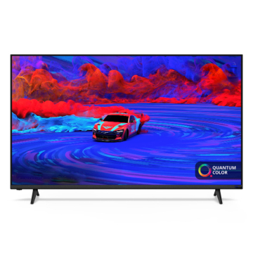 55-inch Japanse taal Volledige UHD 4K TV met dubbele tuner en externe compatibiliteit met harde schijf