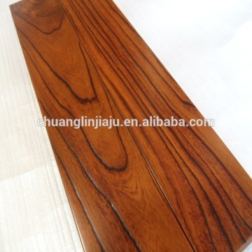 Natural multilayer handscraped elm engineered wood flooring