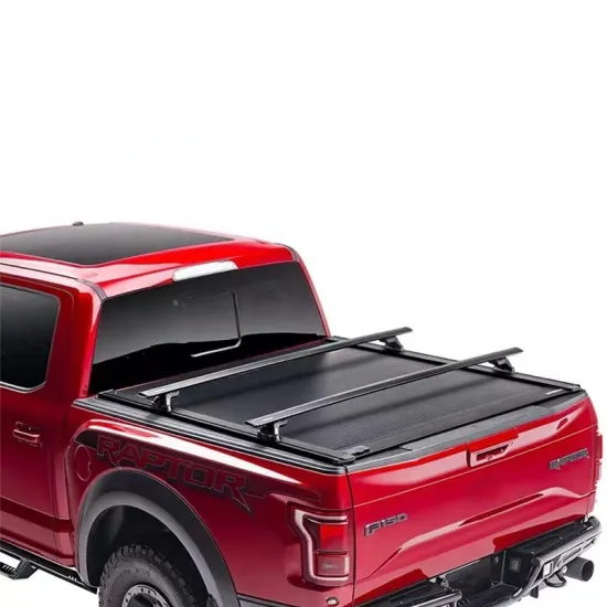 Aluminum Alloy Retractable Tonneau Cover for Hilux with Lock and 70kg Load Capacity