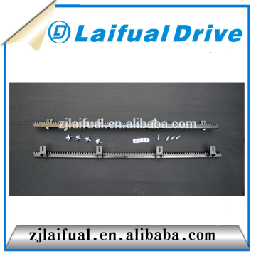 4lugs nylon material smooth movement gear rack for sliding gate