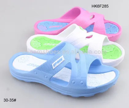 Latest EVA children youth slide slipper for boys