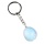 Opalite Foot Keychain 22x25mm Children Feet Palm Feet Stone Pendant Key Accessories