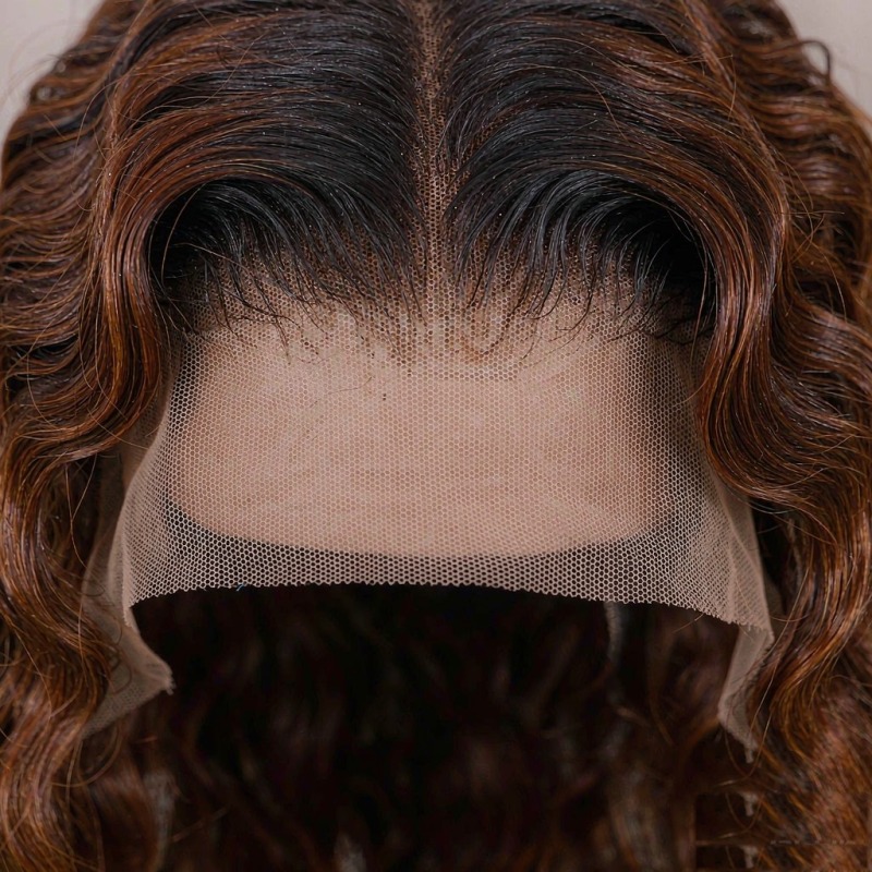 T1b/4/350 Ombre Body Wave 13x4 Lace Front Wig 100% Human Hair