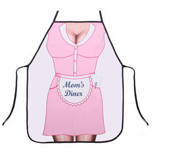 kitchen sexy apron,promotion kitchen apron,girls apron