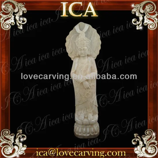 buddha statue,white porcelain buddha,marble art,ivory buddha,glass buddha statueIB0079