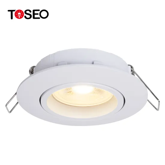 High-Quality Cast Aluminum Recessed Grille Ceiling Downlights: Adjustable, Slim, and Elegant Lighting Solutions