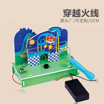 DIY Science and Technology Experiment Kit for Kids: Crossing the Fire Line