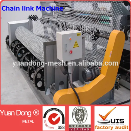 2.0-4.0mm Automatic chain making machine width to 4 meters