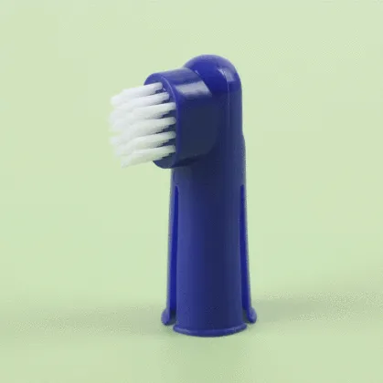 Eco-Friendly Pet Finger Toothbrush for Daily Care