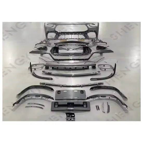 AMG GT 2020-2021 Body Kit: Front & Rear Bumper Conversion to AMG GT63S Style with Grille and Rear Lip