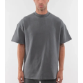Hochwertige 100 Baumwollsäurewäsche 250 GSM Schwergewichtige Vintage Männer T -Shirt Custom leer Vintage T -Shirt