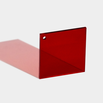 Custom Translucent Red Acrylic Sheets - Acrylic Raw Materials and Custom Plexiglass Processing