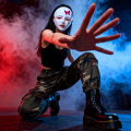 ماسک Cosplay تمام صورت انسان سفید رنگ پریده