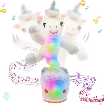120-Piece Baby Sound Recording Set: Sing, Dance, and Capture Sounds with Unicorn and Cactus Themes