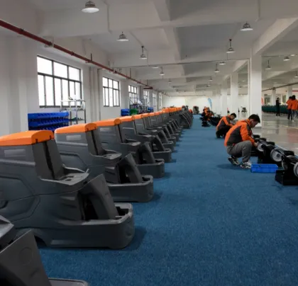 Commercial Industrial Walk-Behind Floor Scrubber