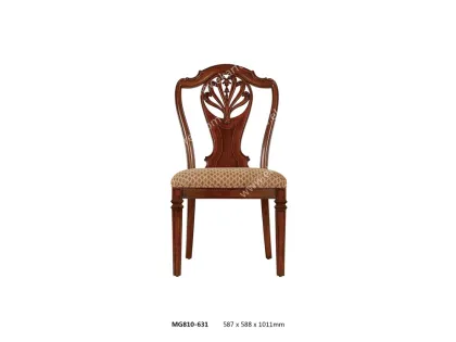 Vintage solid wood dining chair for dining room