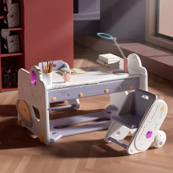 Multi-Function Kids Activity Play Table with Storage and Building Blocks for Toddlers