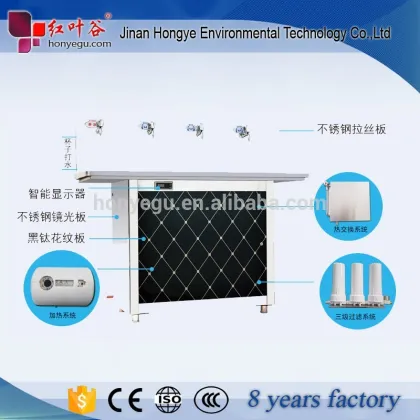 Direct Drinking Water Purifier Commercial Water Dispenser With Four Fountain