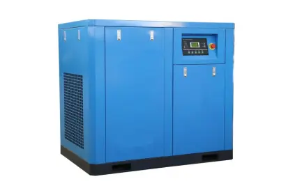 Screw type permanent magnet inverter air compressors