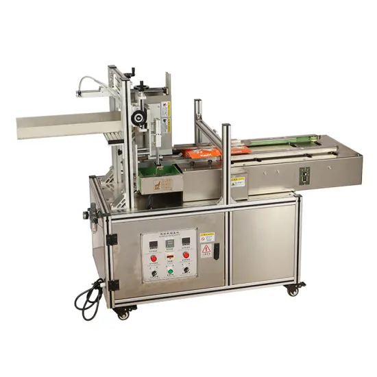 Semi automatic Box Lock Bottom Folder Gluer Machine mini folder gluer machine rigid box gluing machine