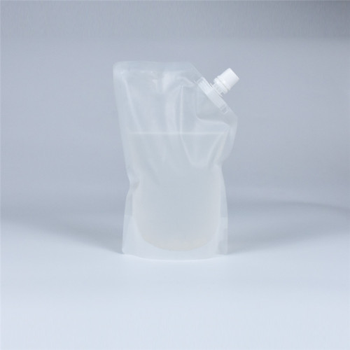 PCR Pochette de jus de bouteille jetable transparente