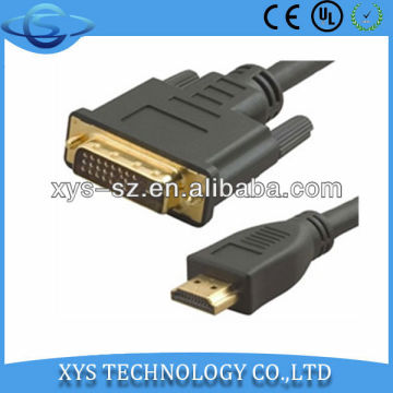 High speed hdmi to DVI24+1 cable