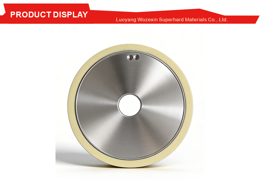 All round wheel for ceramic workpiece surface work