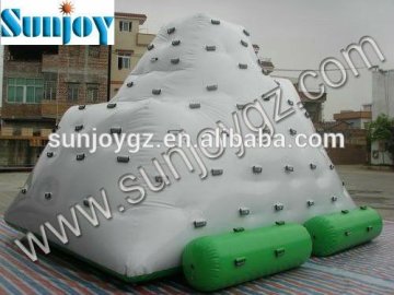 2016 Sunjoy large inflatable iceberg water toy Floating Water Game for amusement park