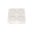 Clear Plastic Chocolate Blister cavity Tray Pack