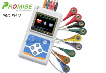ECG Holter Manufactor - 12 Channel Holter ECG with Monitor (PRO-EH12)