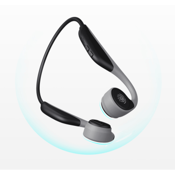 New foldable bluetooth bone conduction earphone wireless